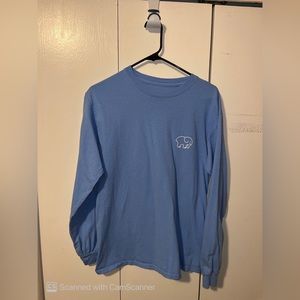 Ivory Ella Periwinkle Long Sleeve Shirt